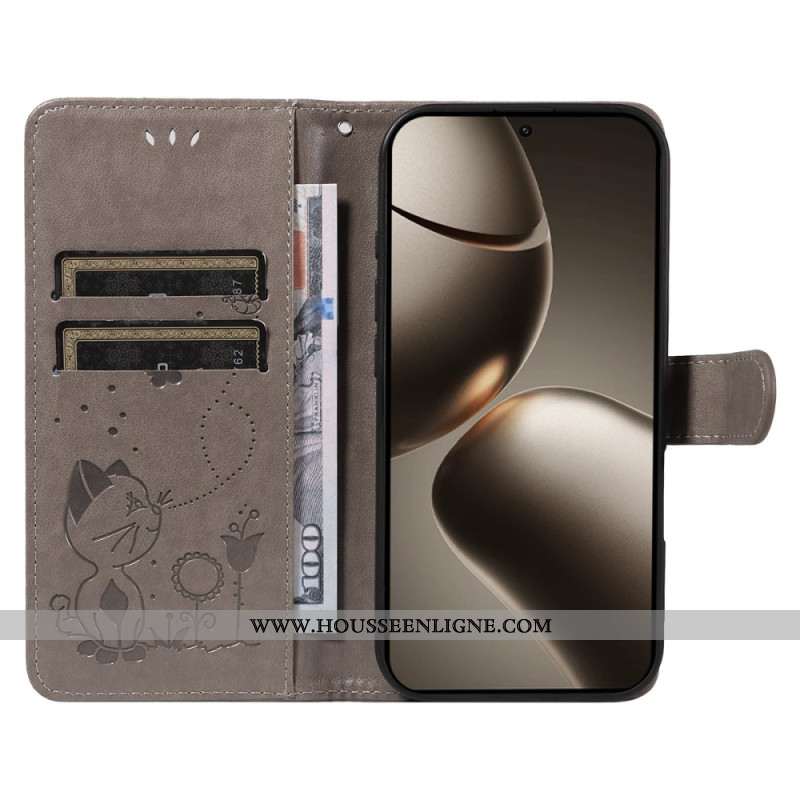 Housse Xiaomi 15T Pro Chat et Abeille