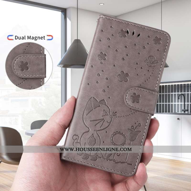 Housse Xiaomi 15T Pro Chat et Abeille