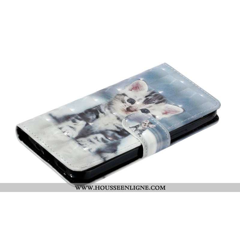 Housse Xiaomi 15T Pro Chaton à Lanière