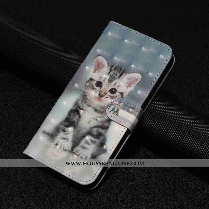 Housse Xiaomi 15T Pro Chaton à Lanière