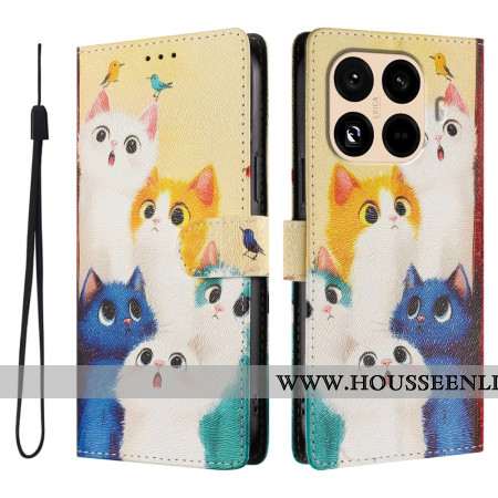 Housse Xiaomi 15T Pro Chats Colorés