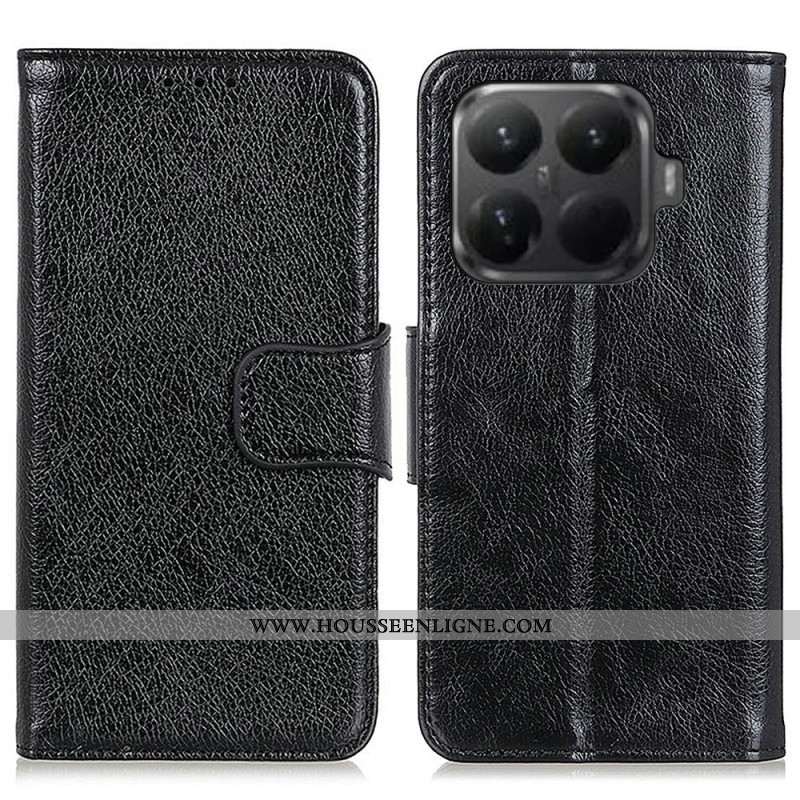 Housse Xiaomi 15T Pro Cuir Fendu Nappa