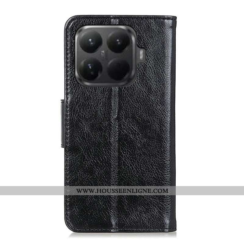 Housse Xiaomi 15T Pro Cuir Fendu Nappa