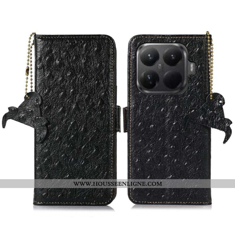 Housse Xiaomi 15T Pro Cuir Texturé