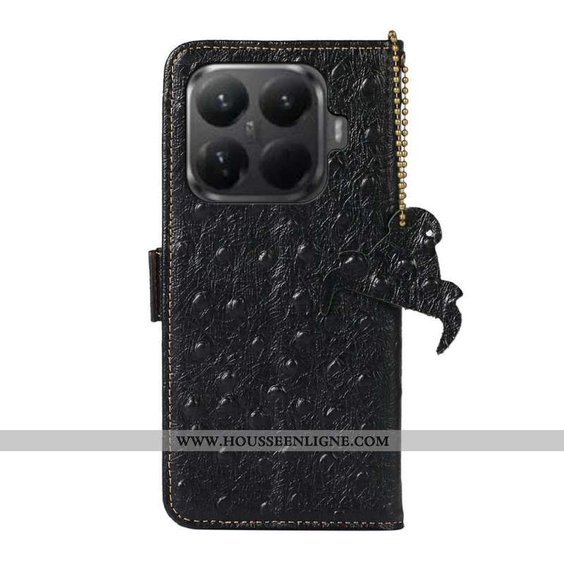 Housse Xiaomi 15T Pro Cuir Texturé