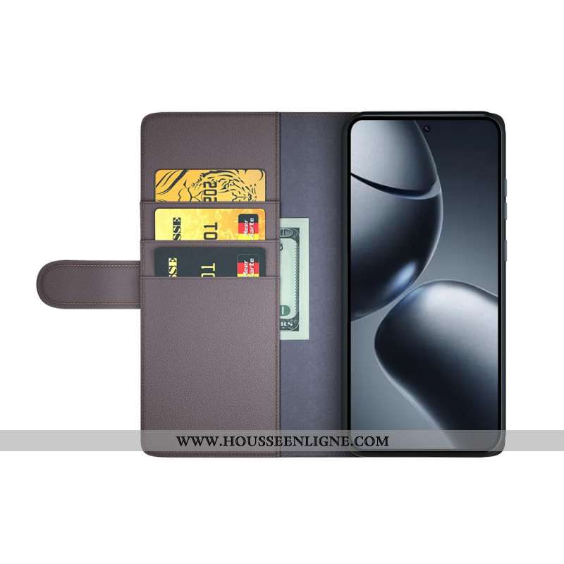 Housse Xiaomi 15T Pro Cuir Véritable