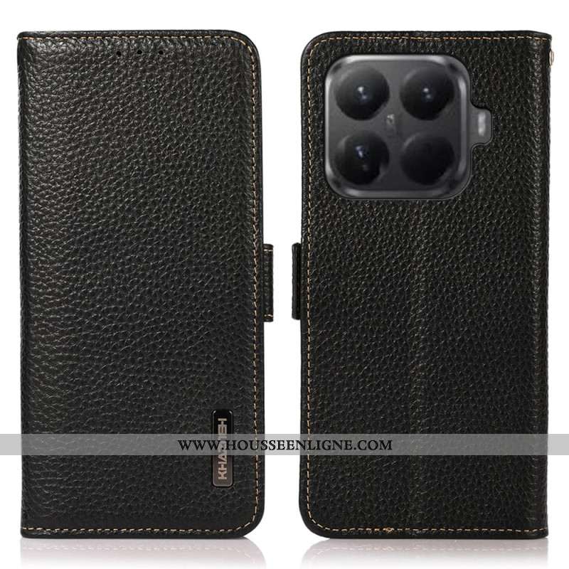 Housse Xiaomi 15T Pro Cuir avec protection RFID