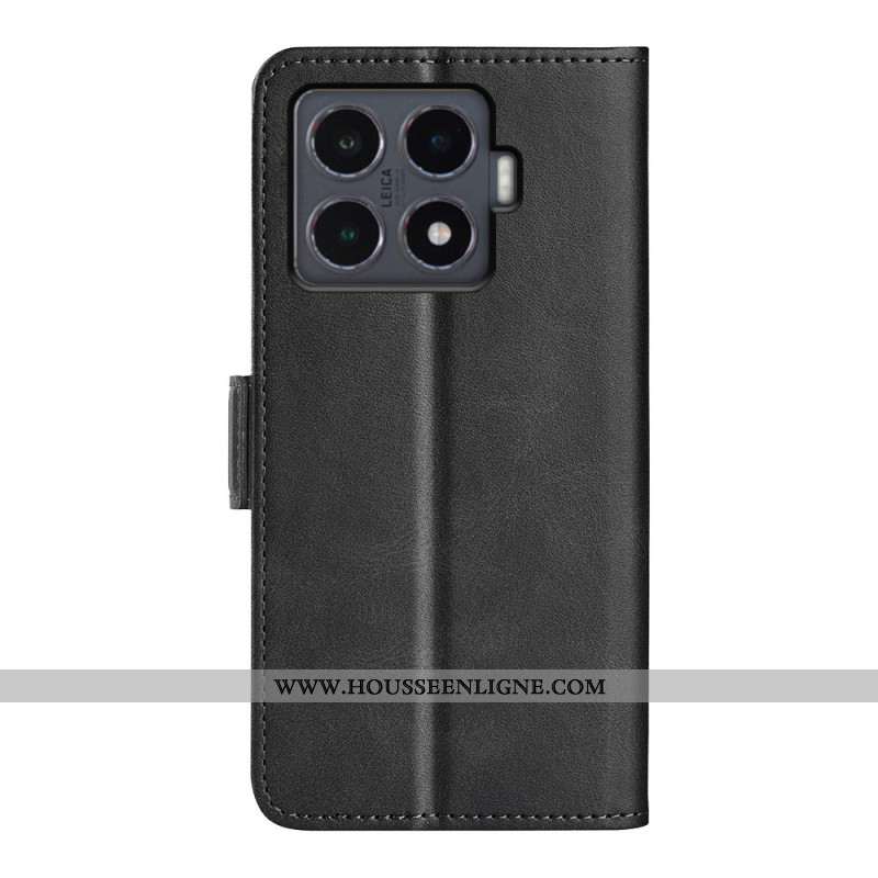 Housse Xiaomi 15T Pro Double Fermoir