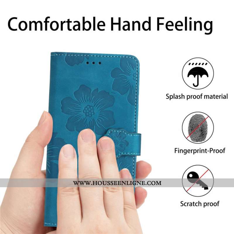 Housse Xiaomi 15T Pro Effet Daim Design Roses