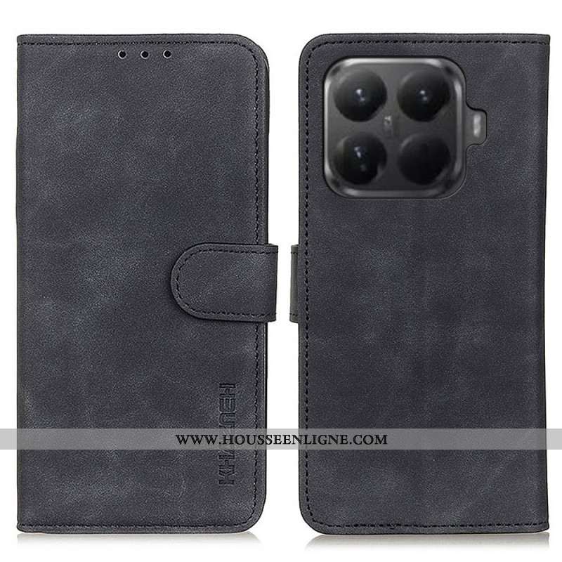 Housse Xiaomi 15T Pro Effet Daim KHAZNEH