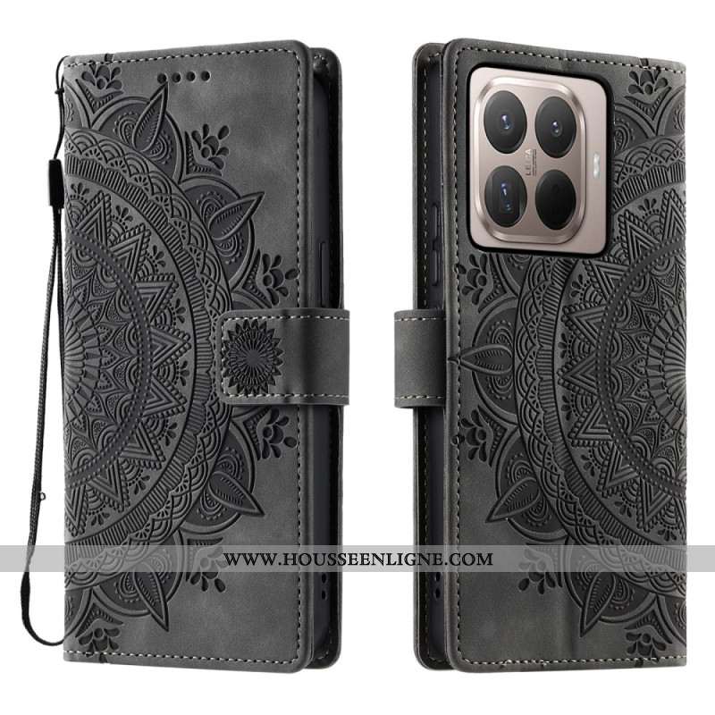 Housse Xiaomi 15T Pro Effet Daim Mandala