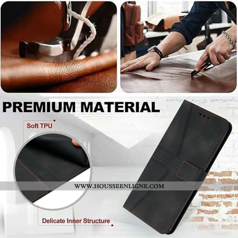 Housse Xiaomi 15T Pro Effet Daim Rétro