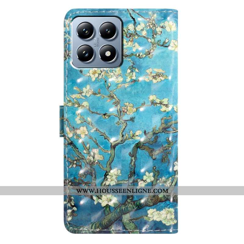 Housse Xiaomi 15T Pro Fleurs d'Abricotier