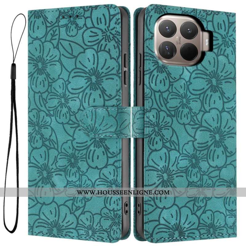 Housse Xiaomi 15T Pro Gravure Florale