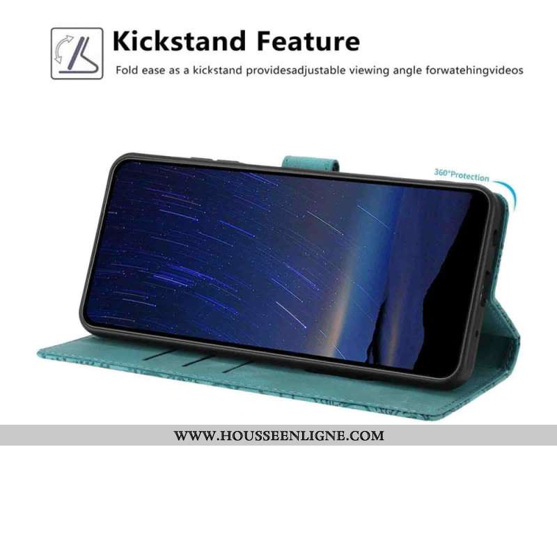 Housse Xiaomi 15T Pro Gravure Florale