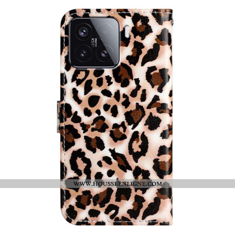 Housse Xiaomi 15T Pro Imprimé Léopard