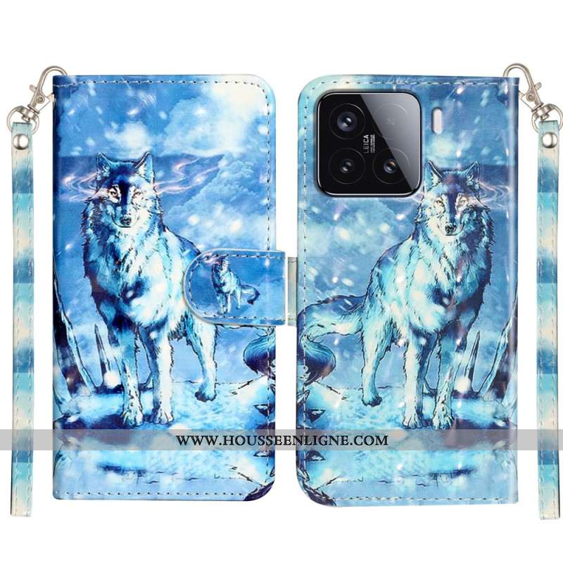 Housse Xiaomi 15T Pro Loup des Neiges