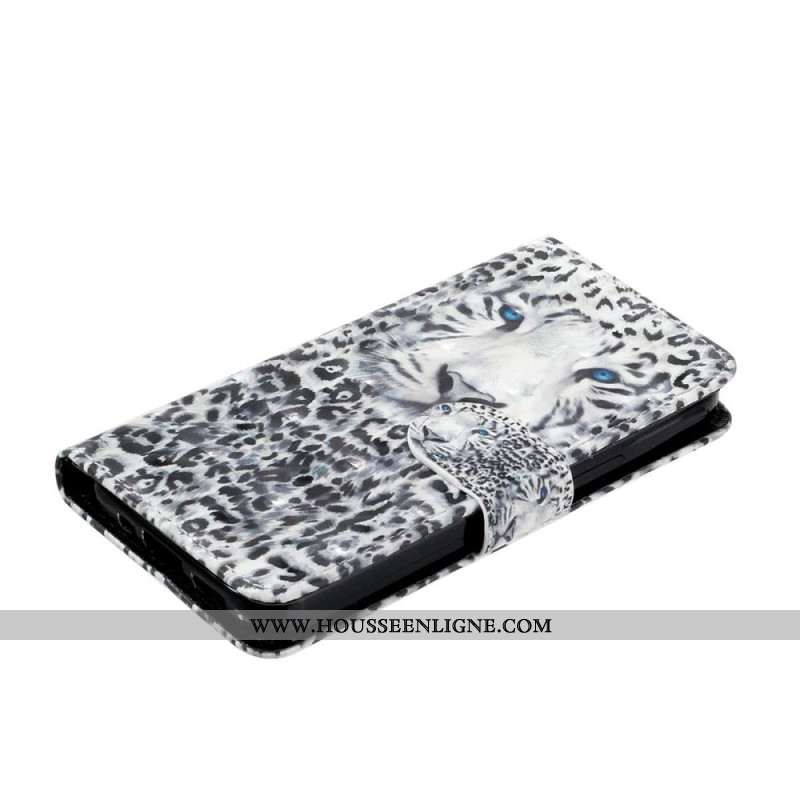 Housse Xiaomi 15T Pro Léopard à Lanière