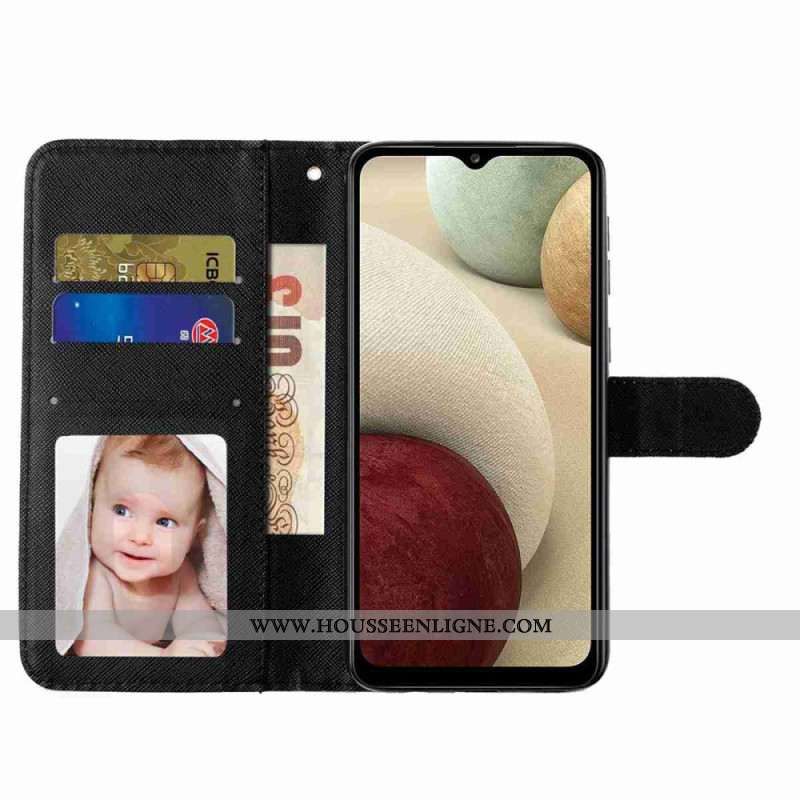 Housse Xiaomi 15T Pro Léopard à Lanière