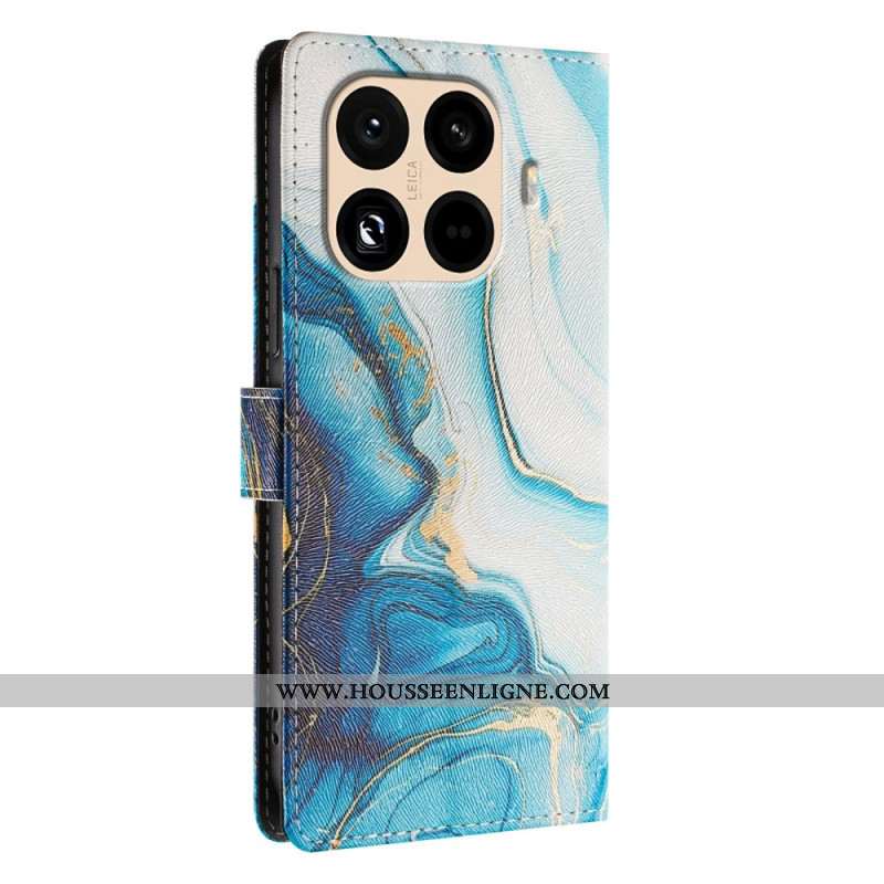 Housse Xiaomi 15T Pro Marbre Bleu
