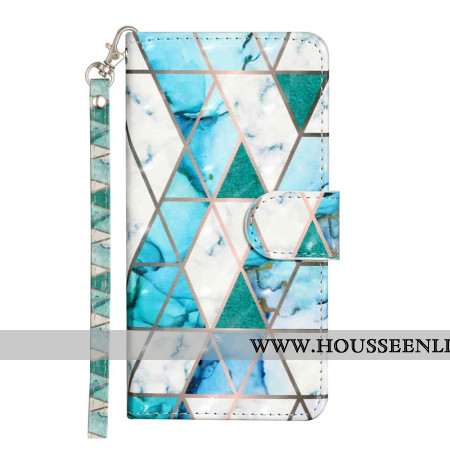 Housse Xiaomi 15T Pro Marbre Vert à Lanière