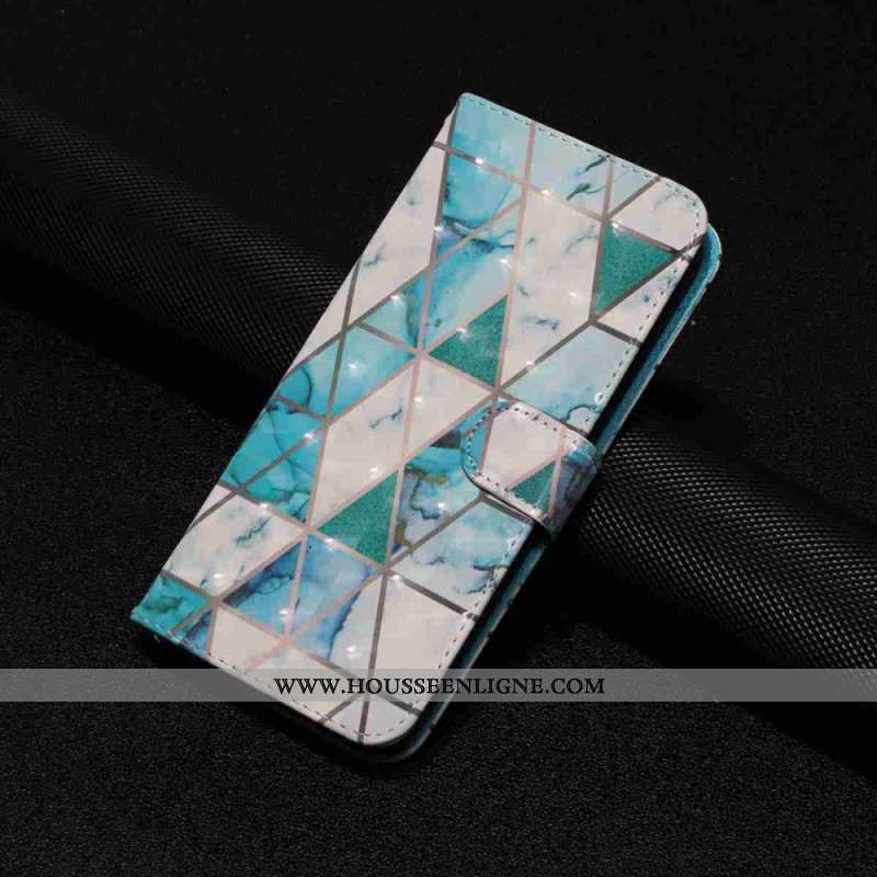 Housse Xiaomi 15T Pro Marbre Vert à Lanière