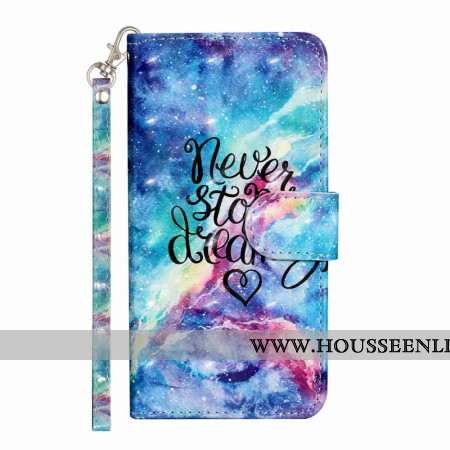 Housse Xiaomi 15T Pro Never Stop Dreaming à Lanière