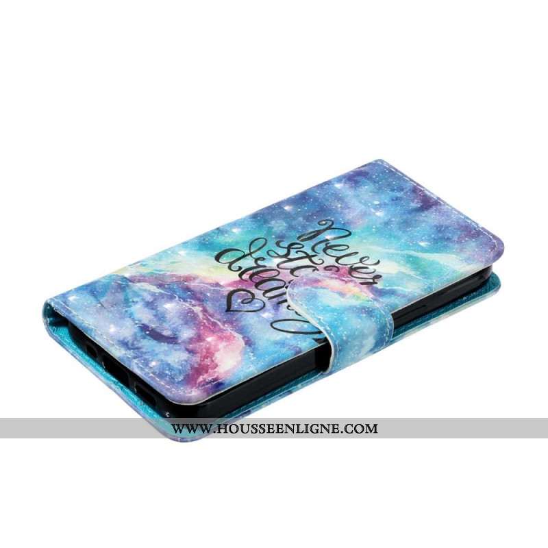 Housse Xiaomi 15T Pro Never Stop Dreaming à Lanière