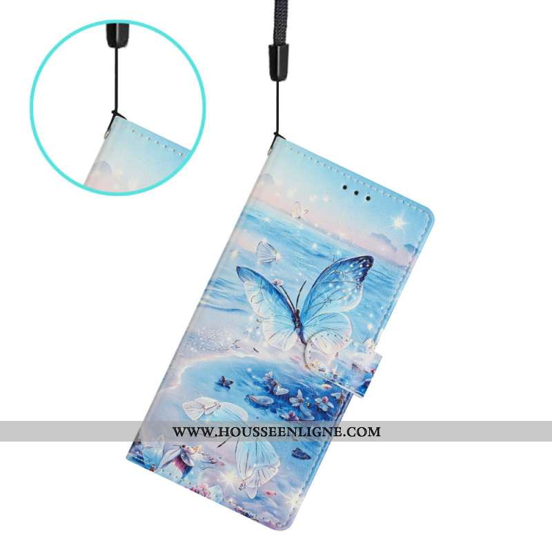 Housse Xiaomi 15T Pro Papillon Océanique