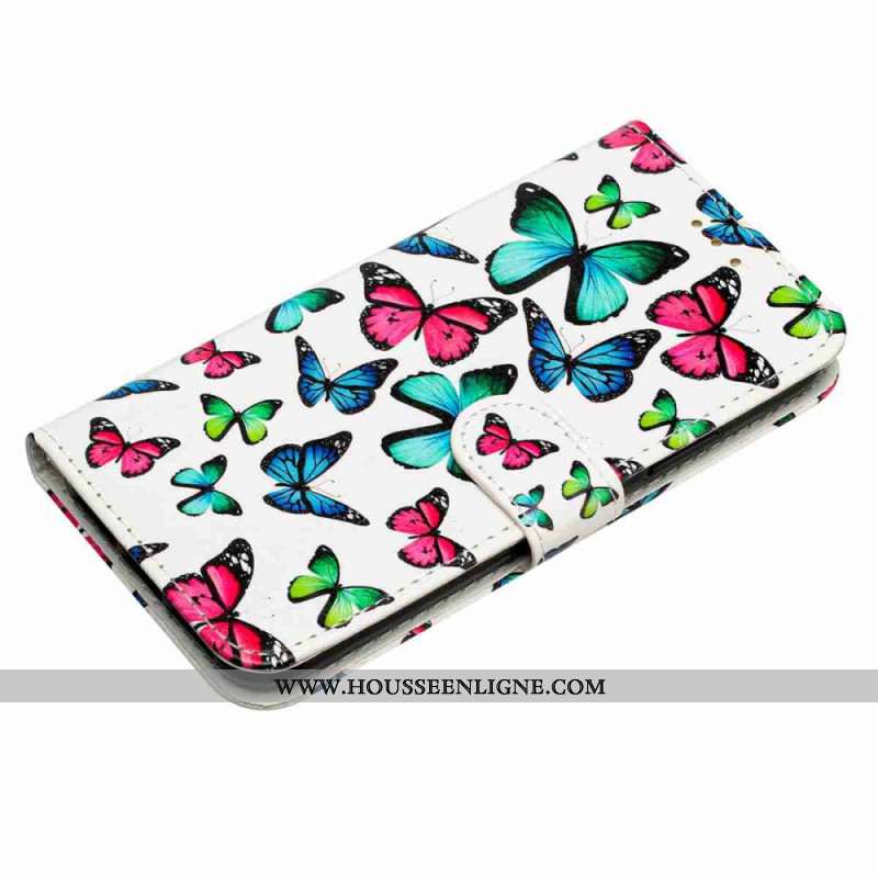 Housse Xiaomi 15T Pro Papillons Colorés