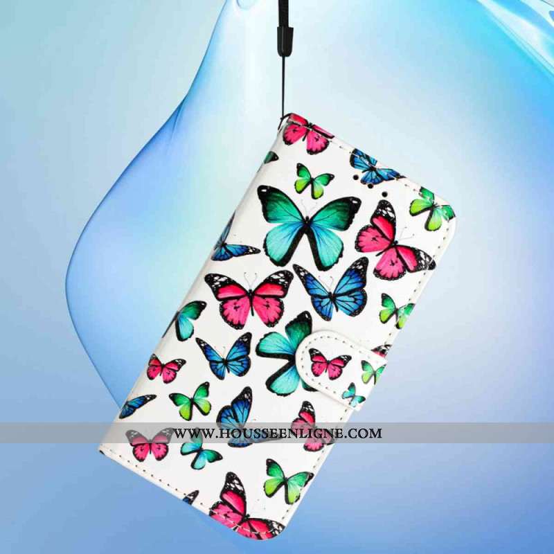 Housse Xiaomi 15T Pro Papillons Colorés