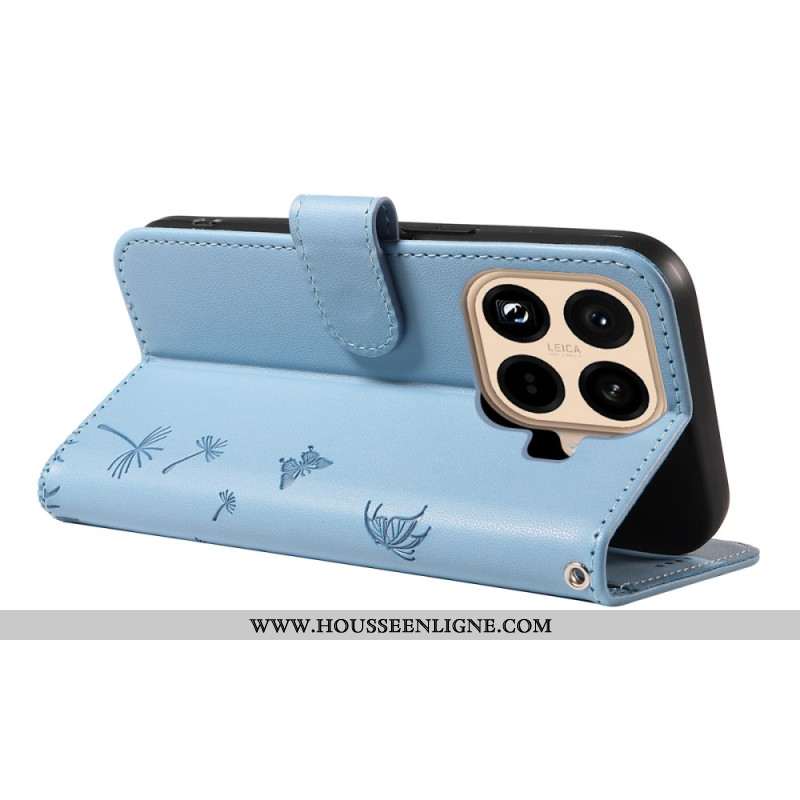Housse Xiaomi 15T Pro Pissenlits à Lanière