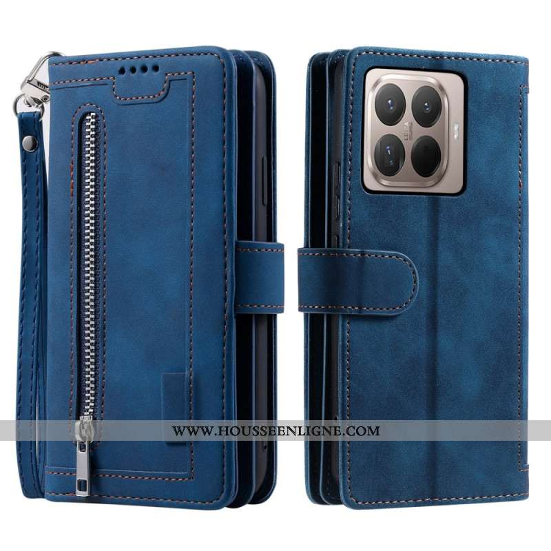 Housse Xiaomi 15T Pro Portefeuille 9 Porte-Cartes