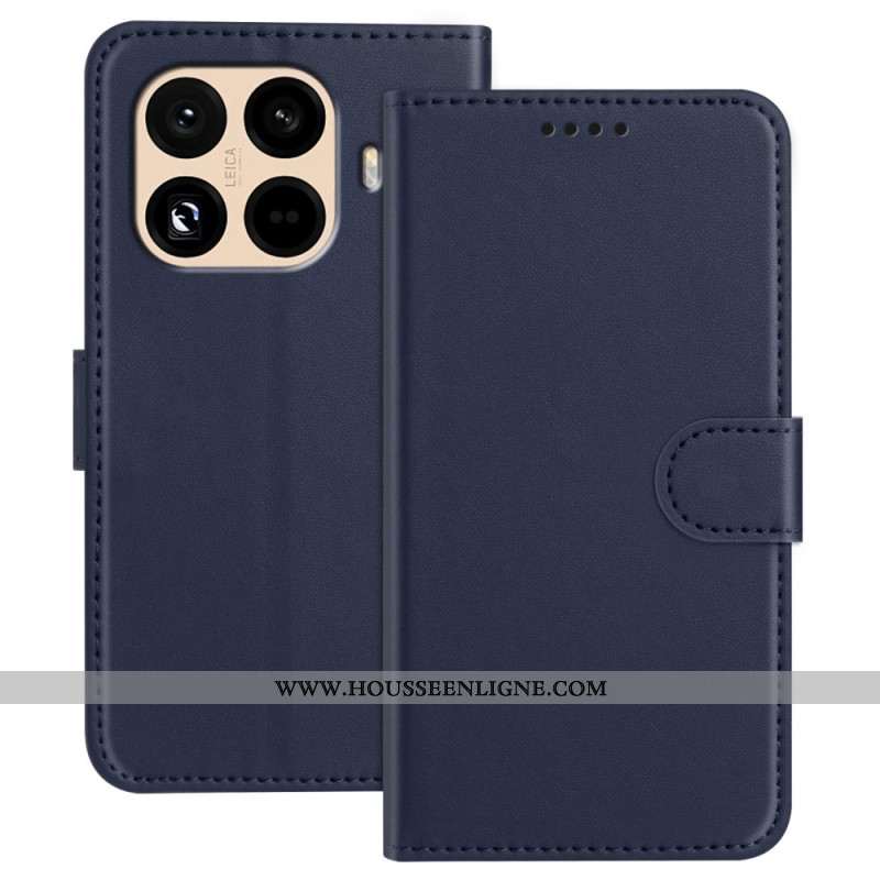 Housse Xiaomi 15T Pro Portefeuille Couture
