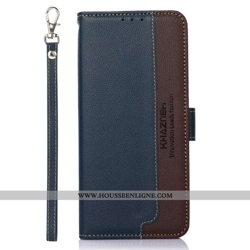 Housse Xiaomi 15T Pro Portefeuille RFID KHAZNEH