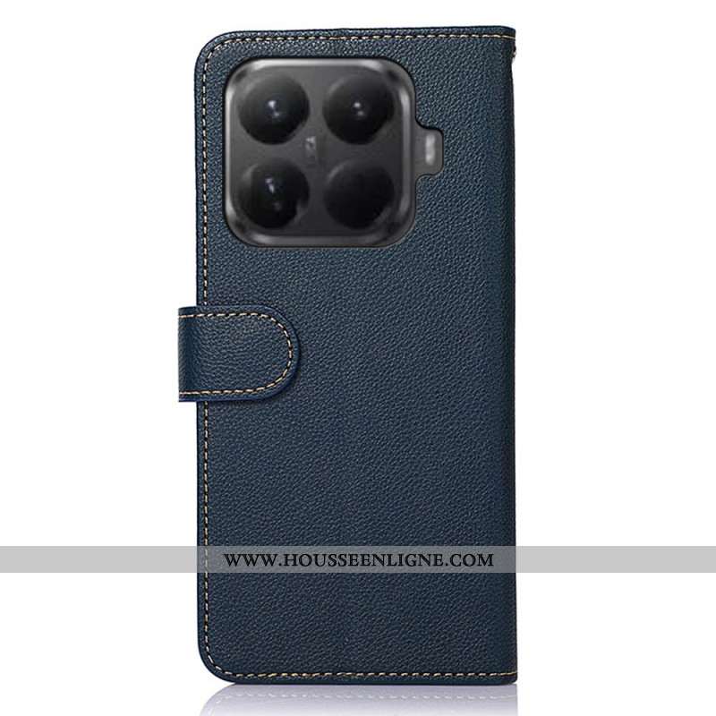 Housse Xiaomi 15T Pro Portefeuille RFID KHAZNEH