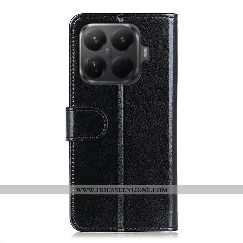 Housse Xiaomi 15T Pro Simili Cuir Ciré