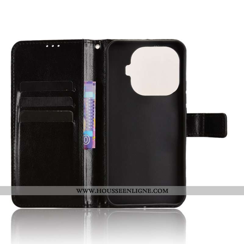 Housse Xiaomi 15T Pro Simili Cuir Flashy