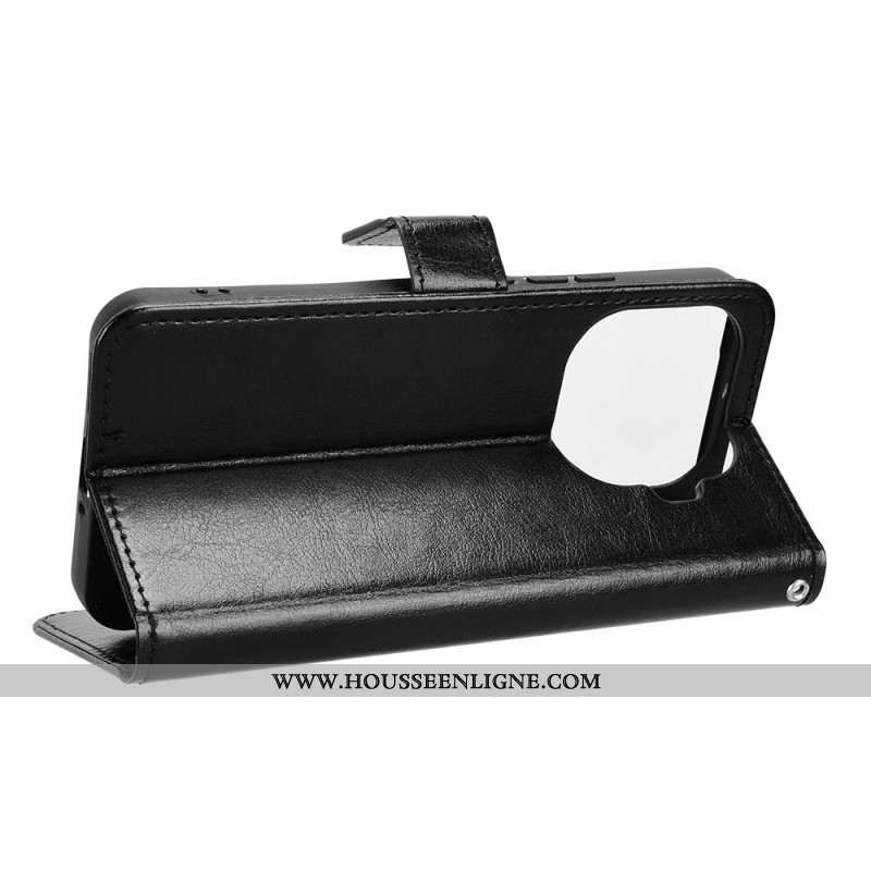 Housse Xiaomi 15T Pro Simili Cuir Flashy