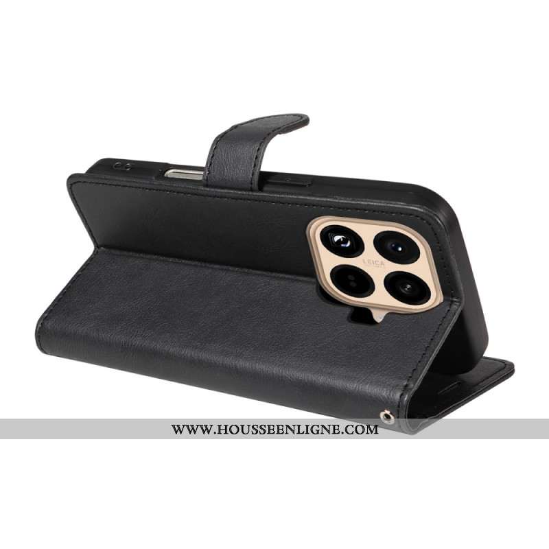 Housse Xiaomi 15T Pro Simili Cuir Uni