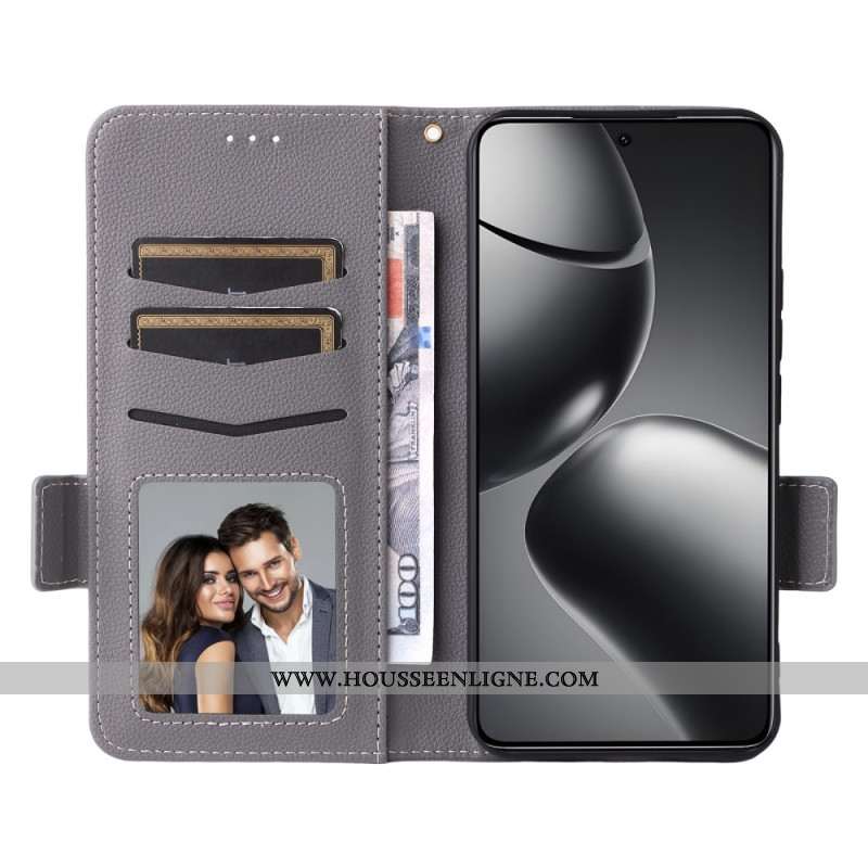 Housse Xiaomi 15T Pro Simili Cuir à Lanière