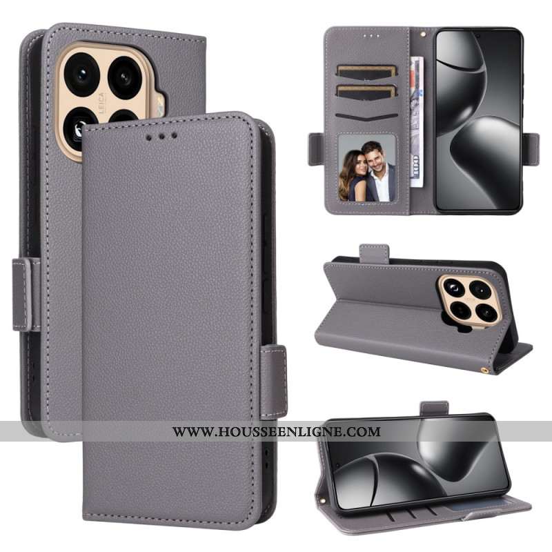 Housse Xiaomi 15T Pro Simili Cuir à Lanière