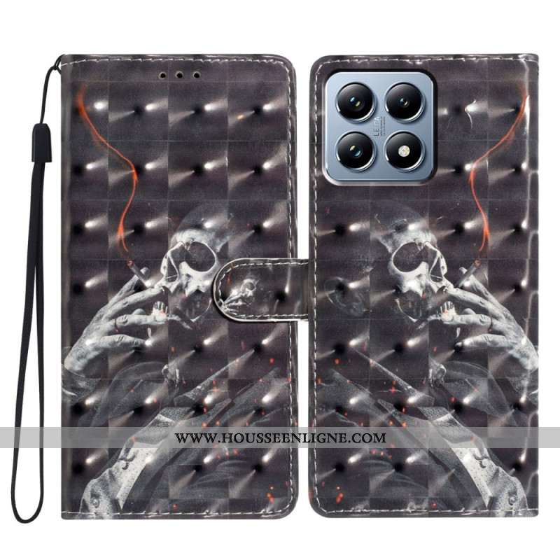 Housse Xiaomi 15T Pro Squelette Fumeur