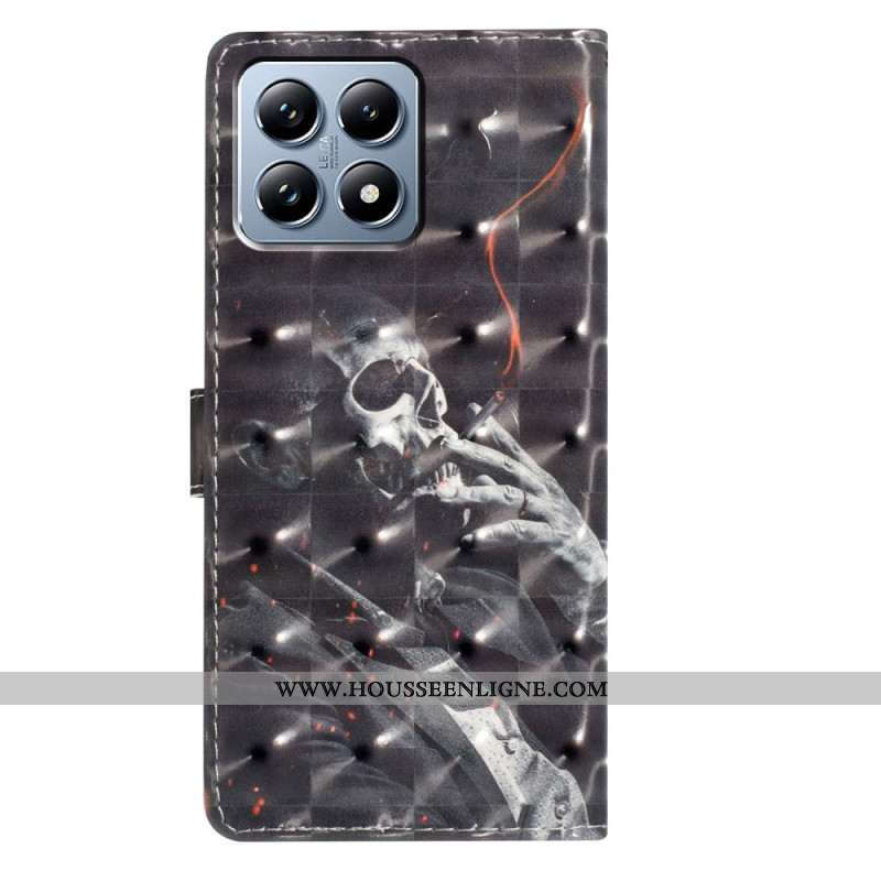 Housse Xiaomi 15T Pro Squelette Fumeur