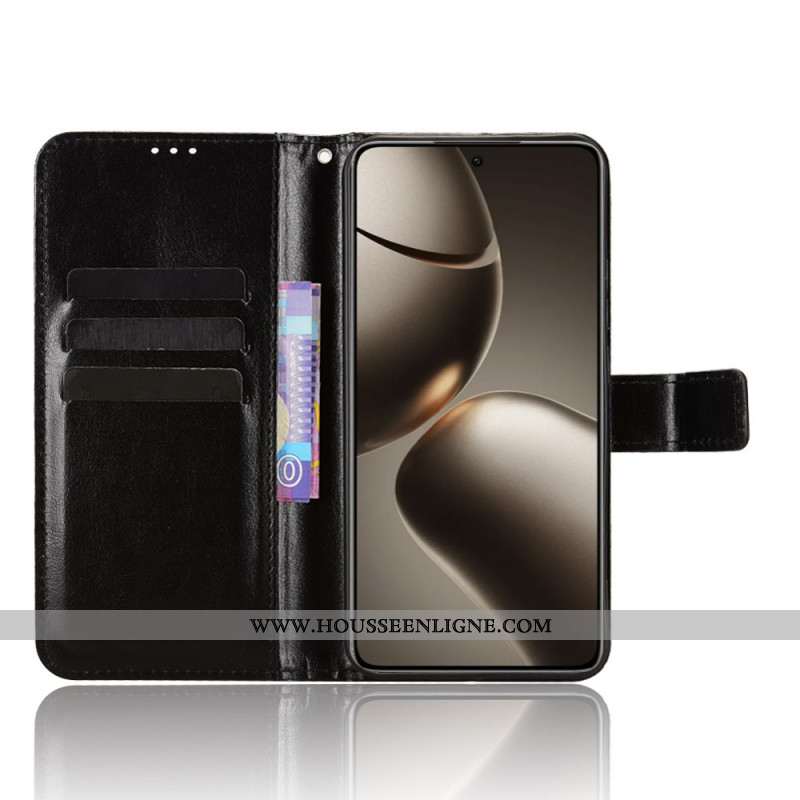Housse Xiaomi 15T Simili Cuir Flashy