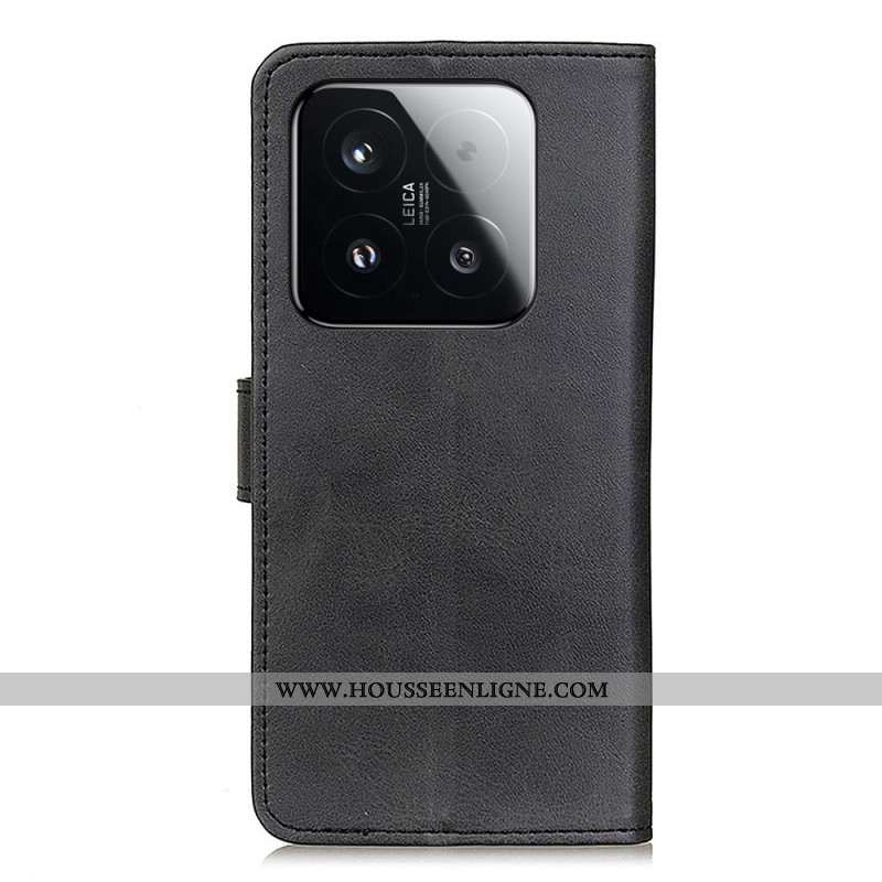 Housse Xiaomi 15T Simili Cuir Mat