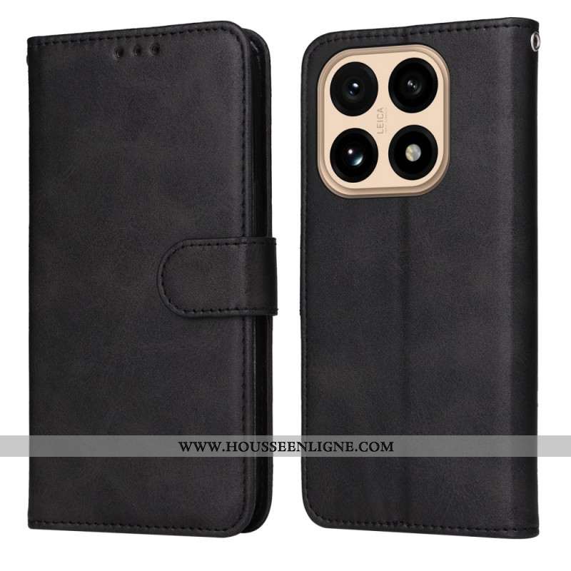 Housse Xiaomi 15T Simili Cuir Uni