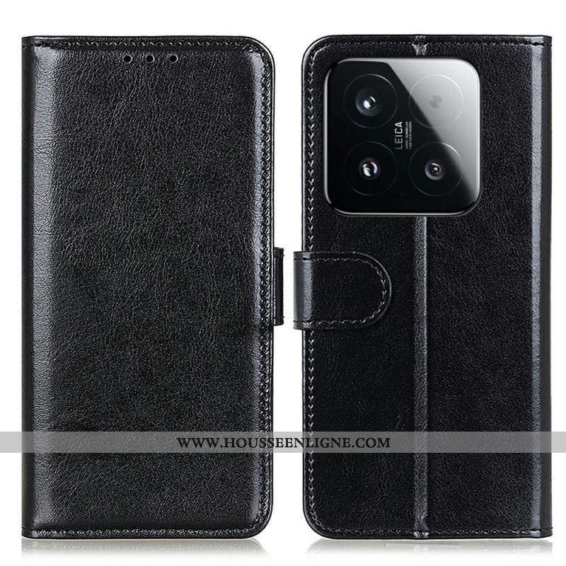 Housse Xiaomi 15T Simili Cuir Verni