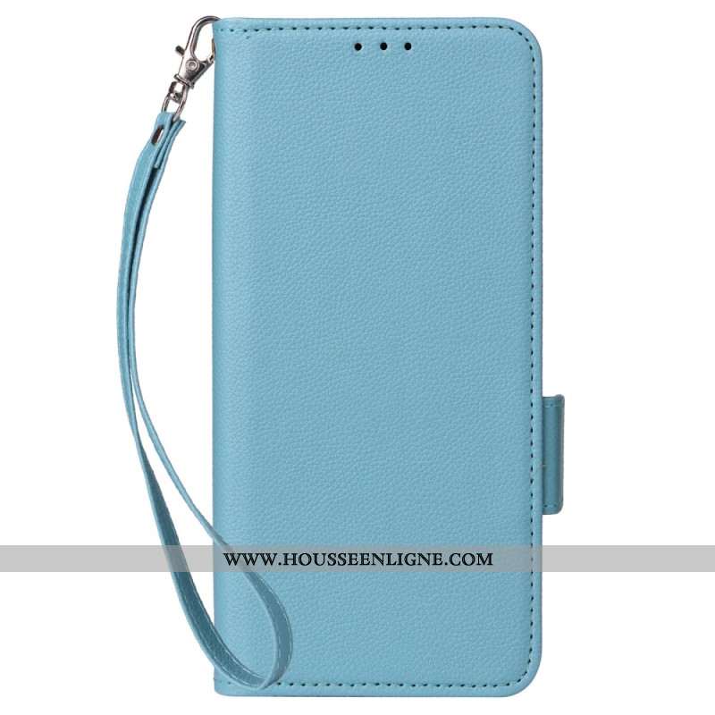 Housse Xiaomi 15T Simili Cuir à Lanière