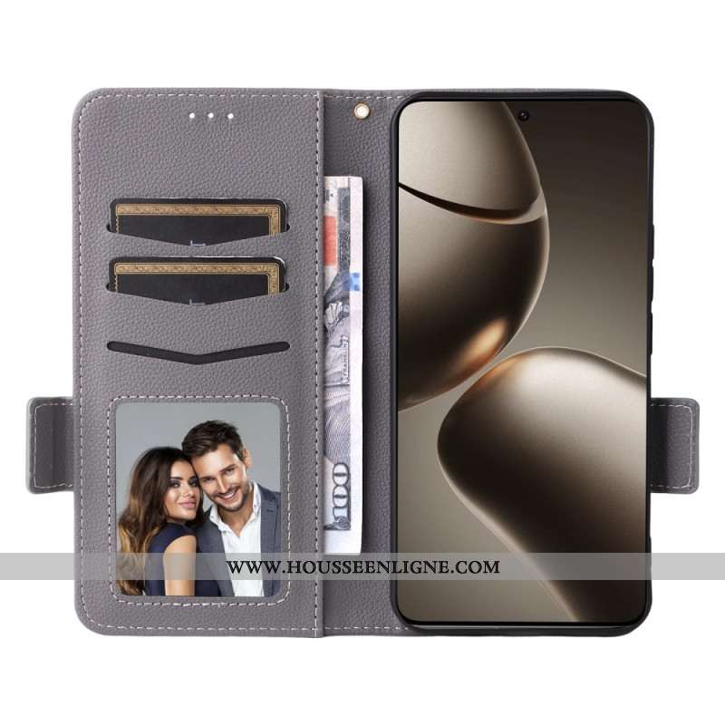 Housse Xiaomi 15T Simili Cuir à Lanière